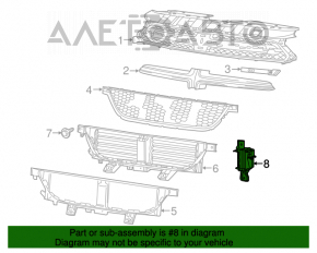 Blind actuator motor Dodge Dart 13-16 2.0 2.4