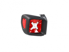 Left lamp Jeep Renegade 15-18 pre-rest black frame