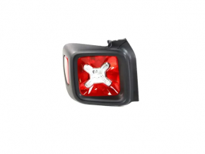 Left lamp Jeep Renegade 15-18 pre-rest black frame
