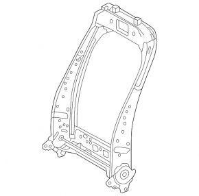 Driver's seat back motor Toyota Venza 21-