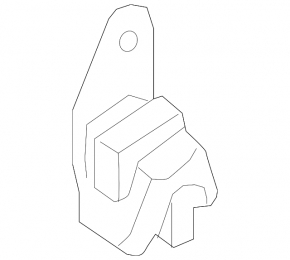 Air filter housing bracket Audi Q5 8R 09-17