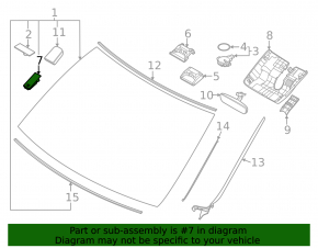 Hyundai Sonata 20-23 Humidity Sensor