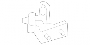 Door hinge upper front right Mercedes W213 E 17-23