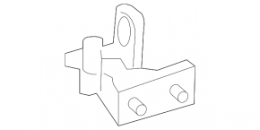 Door hinge upper front right Mercedes W213 E 17-23