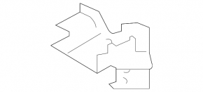 Front Subframe Reinforcement Bracket Left Ford C-max MK2 13-18