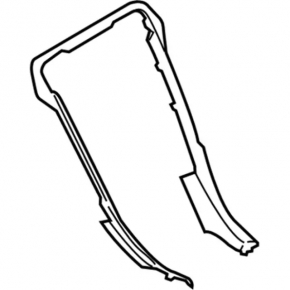 Dashboard cover central Ford Fusion mk5 13-16 gray