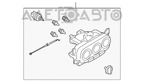 Manual climate control Mazda CX-7 06-09