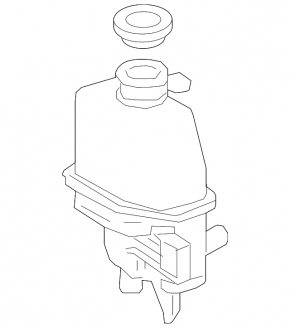Toyota Prius 50 16-20 inverter cooling tank with lid