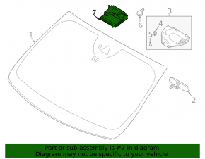 Front Camera Ford Escape MK4 20-