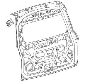 Naked tailgate Ford Bronco Sport 21-25