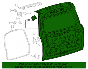 Naked tailgate Ford Bronco Sport 21-25