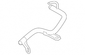 Cooling pipe metal Lexus CT200h 11-17