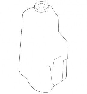 Expansion tank cooling Acura MDX 14-16 without cap