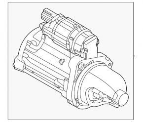 Starter Hyundai Sonata 20- 2.5 without Start-Stop