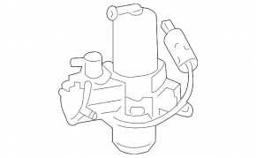 Air Suspension Compressor Toyota Sequoia 08-16