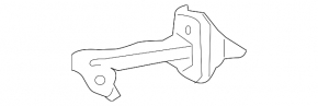 Rear left door limiter for Toyota Prius V 12-17