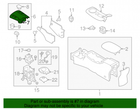 Nissan Leaf 11-12 Gearbox Shifter Overlay