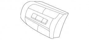 Left steering wheel control buttons for Kia K5 21-24