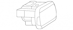 Mercedes GLC 16-22 center console socket broken fasteners