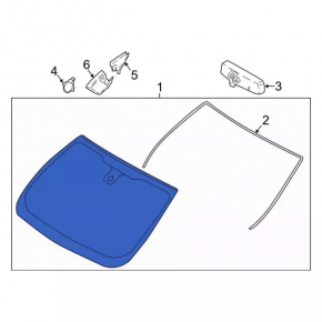 Ford Ecosport 18-22 Windshield