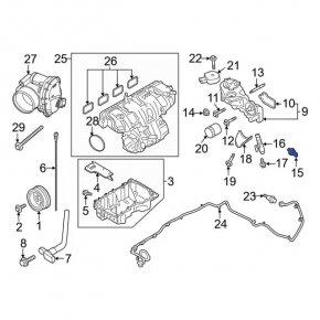 Lincoln Corsair 20-26 Engine Oil Pressure Sensor