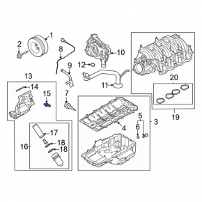 Lincoln Corsair 20-26 Engine Oil Pressure Sensor