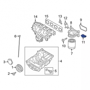 Lincoln Corsair 20-26 Engine Oil Pressure Sensor