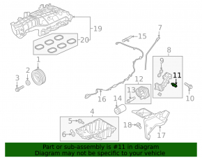Lincoln Corsair 20-26 Engine Oil Pressure Sensor