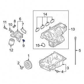 Lincoln Corsair 20-26 Engine Oil Pressure Sensor