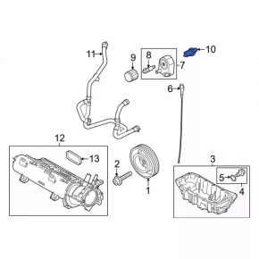 Lincoln Corsair 20-26 Engine Oil Pressure Sensor