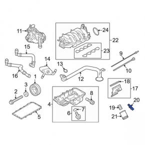 Lincoln Corsair 20-26 Engine Oil Pressure Sensor