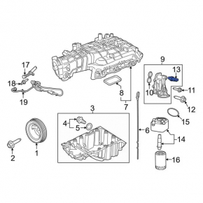 Lincoln Corsair 20-26 Engine Oil Pressure Sensor