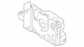 Ford Mustang Mach-E 21-23 Hood Lock with Sensor