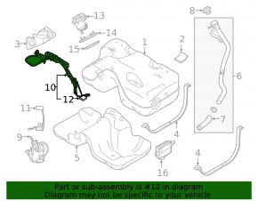 Fuel pump for Land Rover Range Rover Evoque 12-18