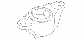 Shock absorber support rear left Mazda CX-5 17-