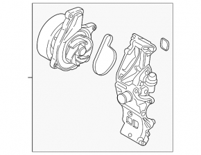Water pump BMW 2 F44 20-24 228i, M235i