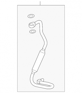 Turbo Cooling Pipe Chevrolet Malibu 16- 1.5T Feed