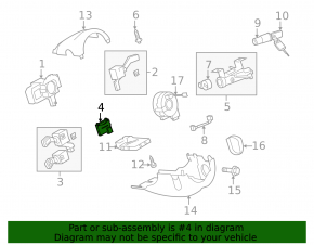 Steering wheel position sensor for the 2017 VW Tiguan