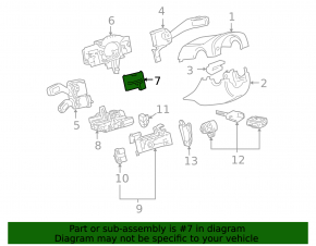 Steering wheel position sensor for the 2017 VW Tiguan
