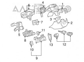 Steering wheel position sensor for the 2017 VW Tiguan