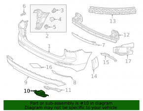 Right muffler tip Volvo XC60 18-21 T5, T6 chrome, type 2
