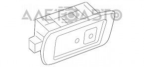 Volvo XC90 16-22 right headlight, gray