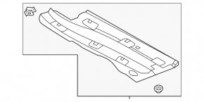 Bottom protection left VW Atlas 18-