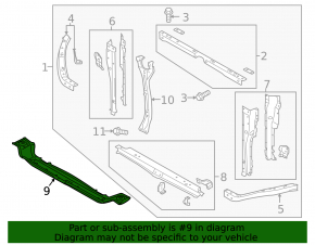 Subaru Ascent 19-26 TV lower bar
