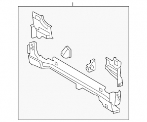 Rear Panel Toyota Sequoia 08-22 4 Parts