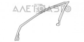 Front door frame left Lexus RX350 RX450h 10-15