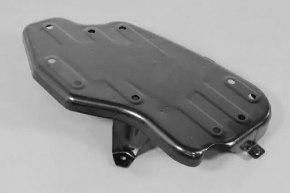 Right fuel tank guard for Jeep Grand Cherokee WK2 11-22 metal, rusty