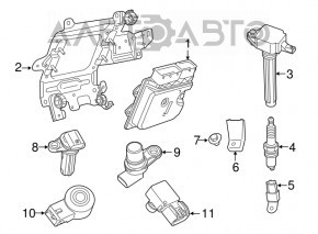 Ignition coil Jeep Compass 17- 2.4