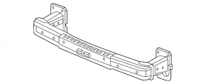 Front Bumper Reinforcement Honda HR-V 16-22