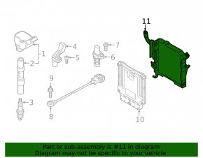 ECU Bracket Audi Q5 80A 18-24 3.0T